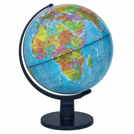 Illuminated Desk Globe - Waypoint Geographic Scout II Illuminated Desktop Globe