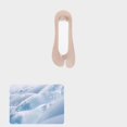 thumbnail image 7 of Women IceâSilk SplitâToe NoâShow Socks, Nonâ LowâCut Invisible Tabi Boat Socks Thin Breathable Liner Socks for Flats, 7 of 7