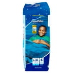 GoodNites Bedtime Pants for Boys, Size L-XL, 6 count
