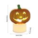 thumbnail image 3 of Fiudx Luces de Calabaza de Halloween, Diseño Led de Bajo Consumo, Seguras y Sin Fuego, Decoración para Interiores y Exteriores, Ideal para Fiestas En El Patio, Luz Blanca Cálida, 4 X 6 X 9 Cm, Incluy, 3 of 6