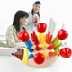 thumbnail image 3 of Juego de rompecabezas de conteo y clasificación de erizo, juguete educativo de habilidades motoras finas, juguete de Aprendizaje Temprano para niños y niñas, 3 of 8