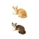 thumbnail image 1 of 2x Cat Toys Doll Stuffed Decoration Ornament Tabletop Scene Layout for Children Kids Adults, 1 of 9