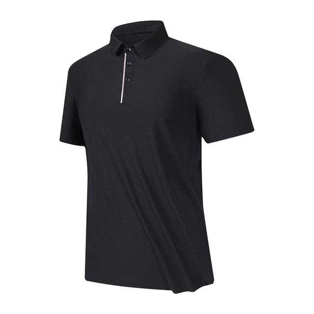 Posijego Men's Shirts Collared Casual Summer T-Shirts Buttons Short Sleeve Golf Style Shirts for Men