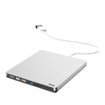 thumbnail image 1 of Lectora Y Grabadora De Dvd Bloosom/cd Externa, Usb Win 10 Mac Blanco, 1 of 4