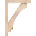 thumbnail image 6 of Ekena Millwork 5 1/2"W x 32"D x 44"H Imperial Block Smooth Bracket w/ Offset Brace, Douglas Fir, 6 of 25