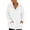 White, variant on Timegard Sweatshirts for Women Long Sleeve Half Zip Pullover Oversized Fall Winter Casual Comfy Clothes