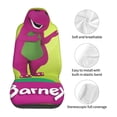 thumbnail image 5 of Barney And Friends Car Seat Covers Set 2Pcs, Front Seat Covers for Car Truck Sedan SUV Auto, Universal Fit Vehicle Enterior Bucket Seat Protector Car Accessories, 5 of 8