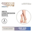 thumbnail image 2 of Bandas de compresión Copper Fit Health Arch Beige Unisex, 2 of 4