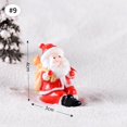 thumbnail image 3 of Lindos adornos navideños de resina, Papá Noel, muñeco de nieve, micropaisaje, accesorios de escritorio en miniatura, adorno, regalo de Año Nuevo, 3 of 5
