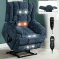 thumbnail image 4 of Holaki Dual Motor Heat Massage Infinite Position Up to 350 LBS Electric Power Lift Recliners with Power-Remote, 4 of 9