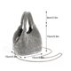 thumbnail image 5 of Minnieouse Bolsos llenos de diamantes, elección deslumbrante para complementar el estilo, bolso brillante ostentoso para mujer, tamaño único Bolsas de mensajero y de hombro, 5 of 6