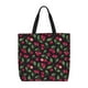 thumbnail image 1 of Easygdp Ripe Red Cherry Bolsa Tote para Mujer, Bolso de Hombro para Trabajo, Playa, Viajes, Compras y Supermercado, 1 of 7