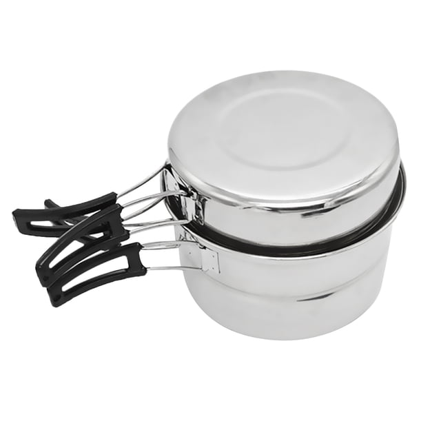 Sartén Antiadherente Sunnimix Acero Inoxidable Kit de cocina para acampar