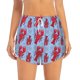 thumbnail image 2 of Balery Cartoon Lobsters 2 Pantalones cortos deportivos para mujer con forro y dos bolsillos, elásticos, para entrenamiento, gimnasio, yoga-X-Large, 2 of 7
