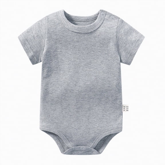 Splozh Baby Sleepers Newborn Baby Boy Girl Outfit Cute Romper Infant Unisex Baby Clothes Sleep and Play 9-12 Months,Grey