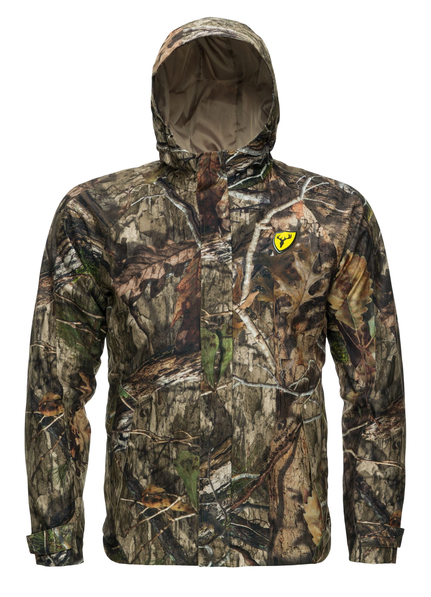 Blocker Outdoors Drencher Lightweight Breathable Waterproof Camo Rain Jacket for Men (Mossy Oak Country DNA, 3X-Large)