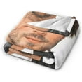 thumbnail image 5 of Ian Somerhalder Blanket Bedding Fleece Blanket Soft Throw Blankets Lightweight Anti-Static Blanket - 3 Sizes, 5 of 5