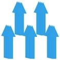 thumbnail image 1 of Uxcell Paquete de 20 Etiquetas de Flecha, Señal de Flecha Autoadhesiva de 8 Pulgadas para Marcado de Suelo, Camino, Pared y Oficina, Etiquetas de Flecha Impermeables [Azul Cielo], 1 of 7