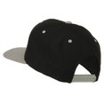 thumbnail image 3 of Arial Number 3 Embroidered Classic Two Tone Cap - Black Silver OSFM, 3 of 5