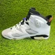 thumbnail image 2 of N I-K-E A i r-Jor-dan 6 Retro Mens Size 10.5 White Gray Basketball Shoes Sneakers, 2 of 6