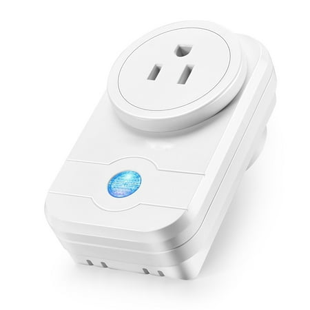 WiFi Smart Plug, Wi-Fi Enabled Smart Socket Outlet US Plug, Works with Amazon Alexa and Google Home, Remote Control with IPhone X 8 8P Galaxy Note 8 S8 Plus Smartphone Tablets From