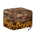 thumbnail image 6 of TSOVTHRID Sunflower Wooden Print for 4 Slice Waterproof Toaster Cover Dust-proof Anti-scratch Kitchen Small Appliance Cover Washable Decorative Toaster Protector, 6 of 8