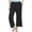 Black, variant on LLYWEY Kids Yoga Pants, Toddler Girls High Waisted Wide Leg Pants, Girls Soft Stretchy Pull on Elastic Waist Long Trousers, Style-PT-9, Brown, 5T