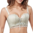 thumbnail image 2 of Everyday Bras for Women Women Bras Pack Running Bras Workout Sports Bra for Women Bra to Make Look Smaller Padded Bra No Underwire Athletic Bras Women's Sports Bra 2 Cup Push up Bra Sports Green 36, 2 of 3