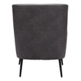 thumbnail image 5 of ZUO Ontario Modern Accent Chair in Vintage Black, 5 of 10