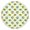 Blue Highland Cow, variant on Gray Highland Cow Lemon Pattern Round Fitted Tablecloth with Elastic Edge,Dining Table Cover Waterproof,Outdoor Round Tablecloth for Camping,Dining,Indoor and Outdoor