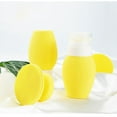 thumbnail image 2 of Botella Vacía Portátil Del Viaje Para El Envase Cosmético Del Artículos De Tocador Del Maquillaje Amarillo Macarena Botellas de viaje vacías, 2 of 5