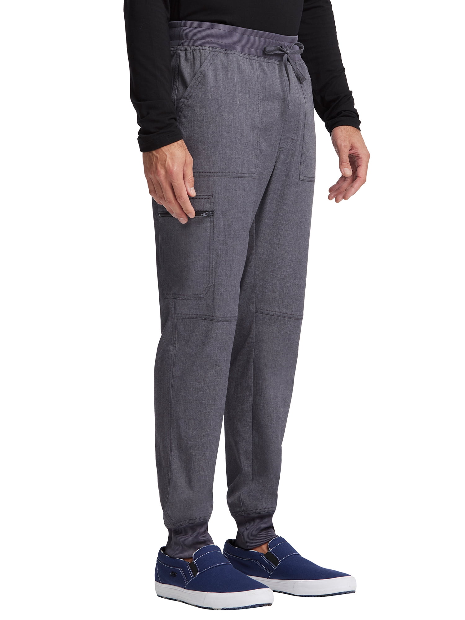 Scrubstar Men's Ultimate Stretch Antimicrobial Fabric Technology Drawstring Jogger Scrub Pant WD066A