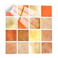 thumbnail image 4 of 10 Pieces of Geometric Square Grid Pattern Wall Stickers Fmb315 30*30Cm, Pvc Adhesive Tile Stickers 10Pcs Geometric Square Grid Wall Stickers for Kitchen Floor Furniture, 4 of 5