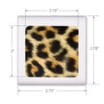 thumbnail image 3 of Plug in Dimmable LED Night Light with Dusk to Dawn Auto Sensor, Adjustable Brightness, Warm Light, Auto On/Off Nightlight for Bathroom, Hallway, Nursery, Bedrooms - Faux Leopard Fur, 3 of 7