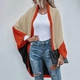 thumbnail image 5 of Vedolay Women's Cardigans Knit Classic Cardigan Sweater Loose Fit Casual Jacket Coat Orange,XL, 5 of 5