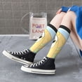 thumbnail image 5 of Masiiu Bluey Print Adult Crew socks, Comfortable Novelty Colorful Patterned, Breathable, Stylish Colorblock for Men Women, 5 of 6