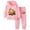 style-04 Pink, variant on Gubotare Toddler Girls Clothing Sets Girls Hooded Sweatshirt and Pants Set for Toddler and Big Kids Size 5T 6T (White,5-6 Years)