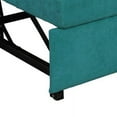 thumbnail image 6 of Ainehome Convertible Sectional Sofa Sleeper with Storage Chaise - 2 in 1 L-Shaped Futon Sofa Couch with Fabric Upholstery for Living Room, Green, 6 of 8