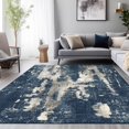 thumbnail image 1 of KUETH 8'x10' Area Rugs, Ultra Thin Non Slip Rug, Indoor Machine Washable Rugs for Living Room, Bedroom, 1 of 8