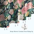 thumbnail image 6 of Pioneer Flower Floral Print Pattern Shower Curtain 36"x72" ,Bathroom Decorative Shower Curtains Set with 12 Hooks,Modern Waterproof Washable Shower Curtain, 6 of 6
