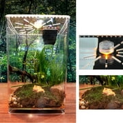 Acrylic Reptile Terrarium Box Gecko Lizard Spider Vivarium Pet Cage Tank Durable