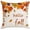 Multicolor, variant on Fall Pumpkin Maple Leaf Throw Pillow Covers 18x18 Inch for Thanksgiving Indoor Outdoor Decor
