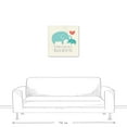 thumbnail image 3 of Creative Products Elephant Smiles 24x24 Canvas Wall Art, 3 of 5