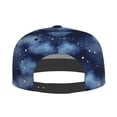 thumbnail image 4 of Fotbe Starry Sky Flat Bill Visor Cap Classic Snapback Hat Polyester Foam Trucker Hat Trucker Cap Adjustable Baseball Cap, 4 of 9
