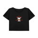 thumbnail image 1 of Camisa corta casual de verano para mujer con cuello redondo para oficina, trabajo, camping M, 1 of 7