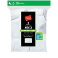 thumbnail image 2 of Men's ComfortSoft Cushion Ankle Socks, 6 Pack, 2 of 4