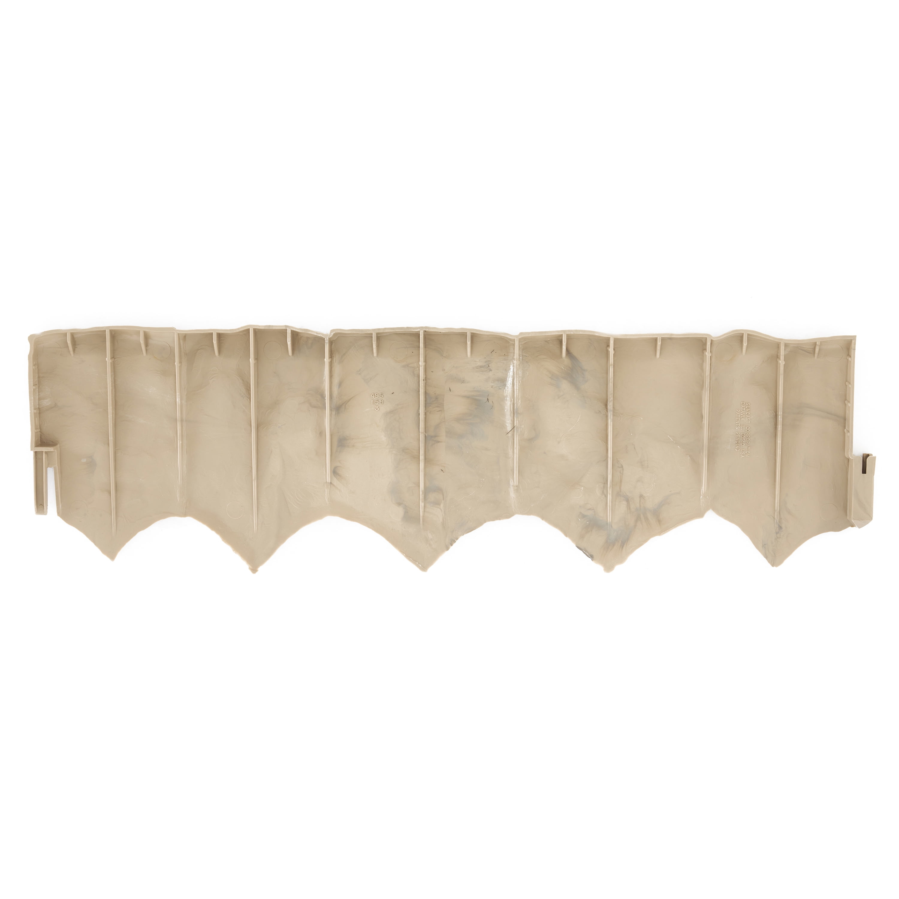 Suncast Landscape Design Border Decor Natural Rock Plastic Edging (10 Pack)