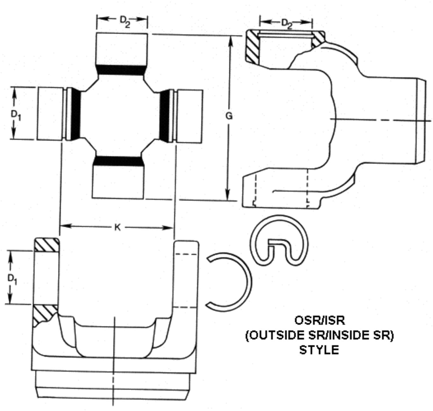 Spicer 5-3227X Universal Joint