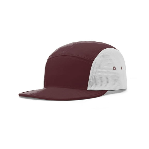 Richardson PCT Hat (932), One Size Fits Most, Split Maroon/Glacier Gray
