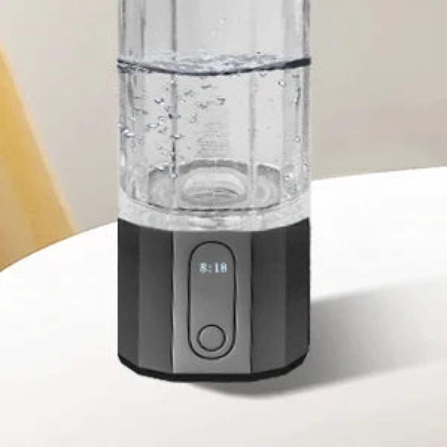 2025 10000PPB Hydrogen Water Bottle with Colorful Light  Valve